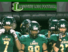 Tablet Screenshot of lobosfootball.com